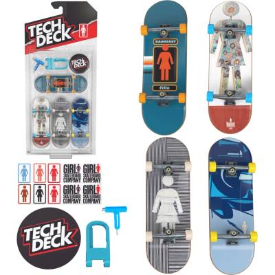 Spin Master Tech Deck fingerboardy Girl Skate 4 ks