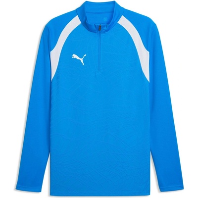 Puma Teamfinal Training 1/4 Zip Top modrá