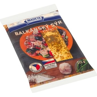 Madeta Balkánský sýr pikant 115g