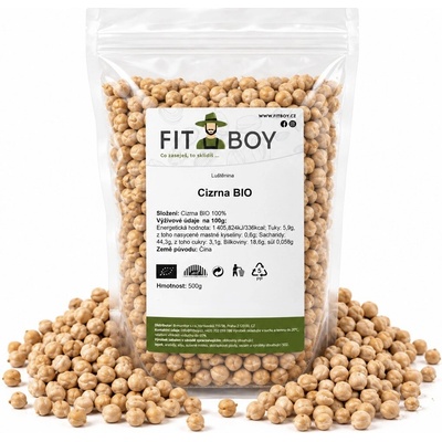 Fitboy Cizrna BIO 500 g
