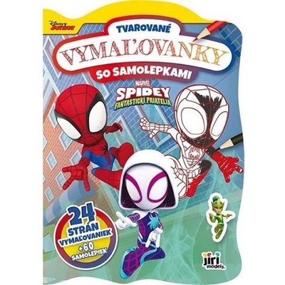 Jiri Models Spidey Tvarované omalovánky se samolepkami