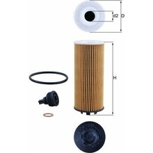 MAHLE ORIGINAL Olejový filter OX 1238D