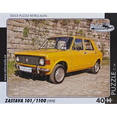RETRO-AUTA č.19 Zastava 101,1100 1974 40 dielov