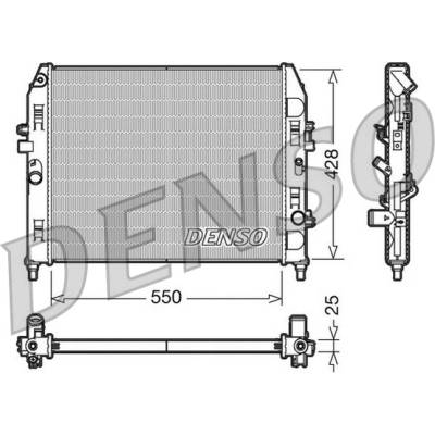 Chladič motora DENSO DRM44008