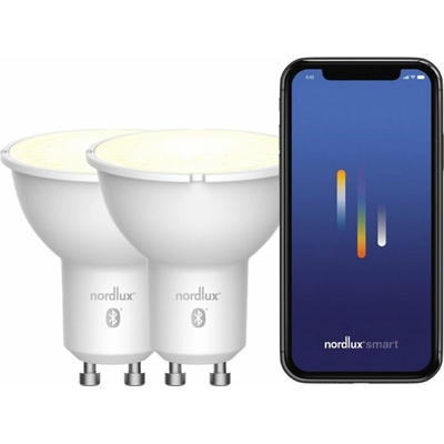 NORDLUX Smart GU10 2-kit 2200-6500K 420lm 2070041000