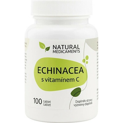Natural Medicaments Echinacea s vitamínem C 100 tablet – Hledejceny.cz