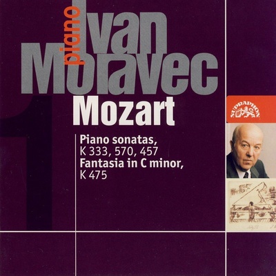 Moravec Ivan - Mozart, W.A. Klavírní sonáty K. 333, 457, 570, Fantazie K. 475 CD – Hledejceny.cz