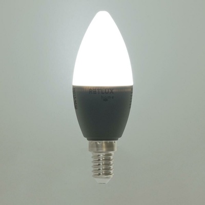 Retlux LED žiarovka RSH 100 C37 E14 4,5W RGB CCT