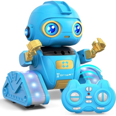 Ophy Robot interaktivní robotická hračka s projekcí, hudbou a gestickým ovládáním modrá