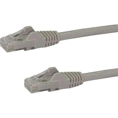 Startech N6PATC3MGR CAT6 Ethernet 10 Gigabit Snagless RJ45 650MHz 100W PoE Patch CAT 6 10GbE UTP 3m šedý