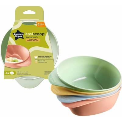 Tommee Tippee Misky pre ľahké naberanie Explora dievča 4 ks 446714TT
