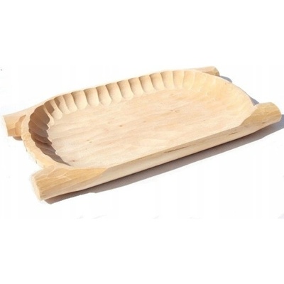 GIGA Drevené dlabané korýtko 35 cm