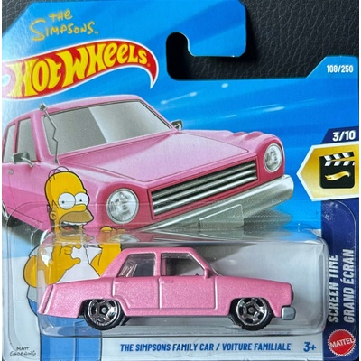 Mattel Hot Wheels The Simpsons Family car