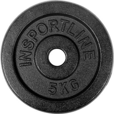 inSPORTline Ocelové závaží Castblack 5 kg 30 mm – Hledejceny.cz