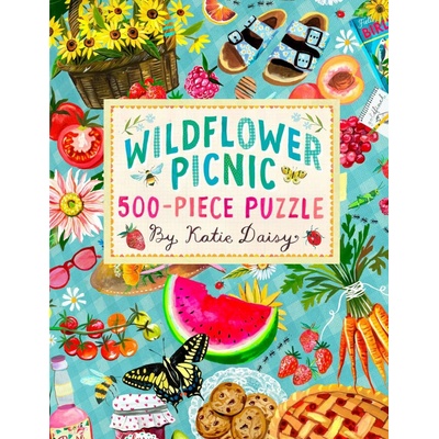CHRONICLE BOOKS Piknik s lúčnymi kvetmi 500 dielov