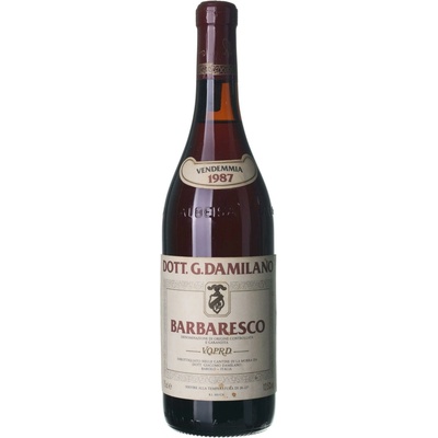 Giacomo Damilano Barbaresco suché červené 1987 0,75 l (holá láhev)