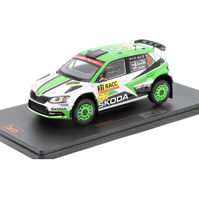 Ixo Škoda Fabia R5 31 Kopecký/Dresler Rally Catalunya 2018 Models 1:24