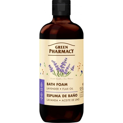 Green Pharmacy pěna do koupele levandule a lněný olej 500 ml – Hledejceny.cz