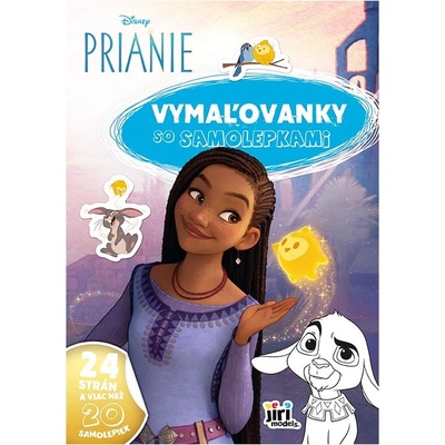 Vymaľovanky A4 prianie Disney