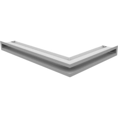 Kratki Rohová mriežka LUFT 600 x 400 x 60 mm ľavá biela 45S