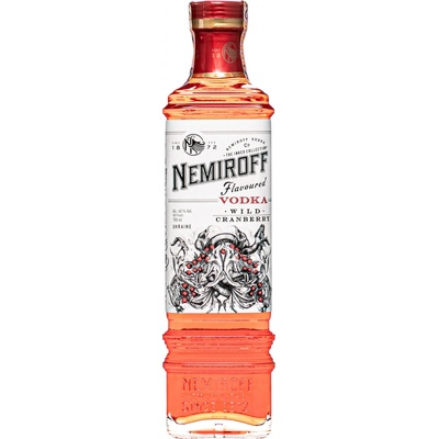 Nemiroff Wild Cranberry 40% 0,7 l (holá láhev)