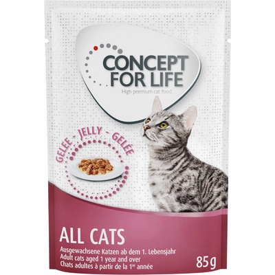 Miešané výhodné Concept for Life želé & omáčka 24 x Sterilised v omáčce a želé 85 g