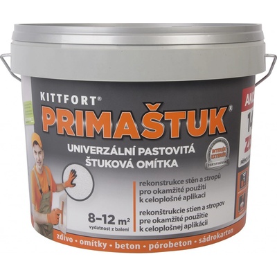 KITTFORT Primaštuk® Univerzální štuková omítka 14 + 2 kg