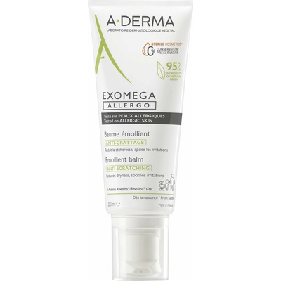 A-Derma Exomega Allergo emolienční balzám 200 ml – Hledejceny.cz