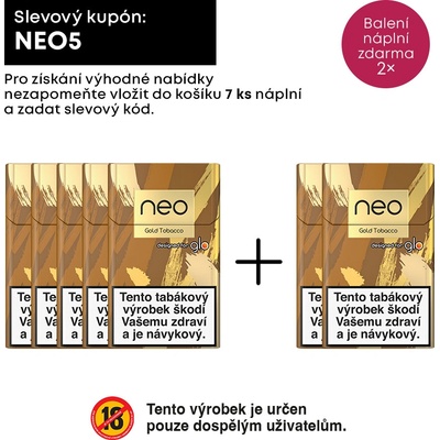 BAT Glo NEO Sticks Gold Tobacco – Hledejceny.cz