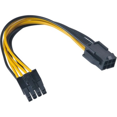 Akasa AK-CB051 redukce PCIe na ATX12V 15cm