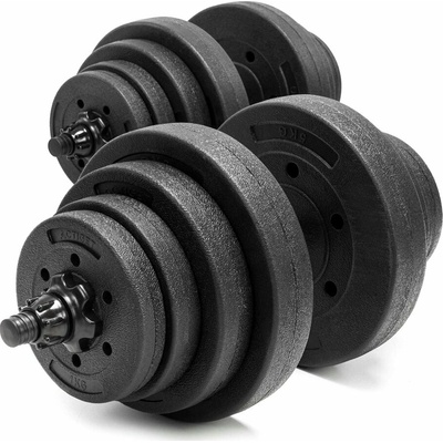 Springos Sada jednoručky s kotúčmi 39 kg