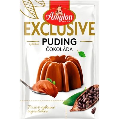 Amylon puding Exclusive čokoláda 40 g – Hledejceny.cz