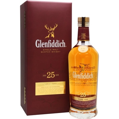 Glenfiddich 25y Rare Oak 43% 0,7 l (kazeta)