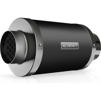 AC Infinity Inline Duct Silencer 100 mm
