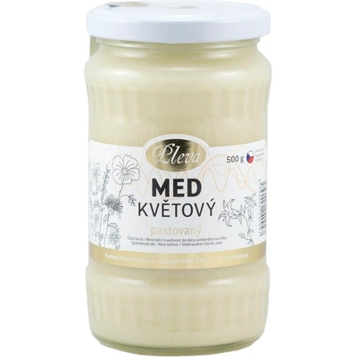 Pleva Med květový pastovaný 500 g