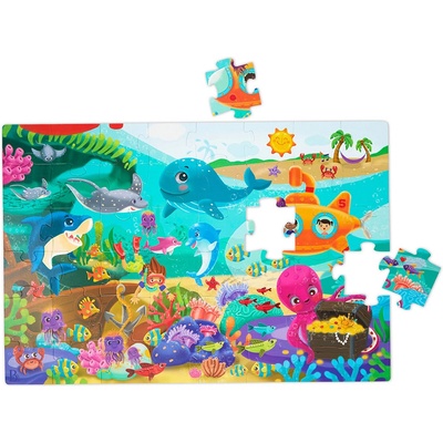 B-toys maxi 48 dílků Podmořský svět