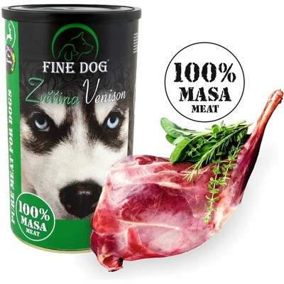 Fine dog Adult Hovadzie 100% Masa 1200 g