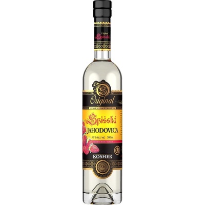 Kosher Spišská Jahodovica 40% 0,5 l (čistá fľaša)