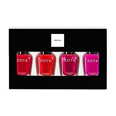 Zoya Polish Quad Spreading Cheer sada laků Sooki + Aphrodite + Mae + Morgan 4 x 15 ml
