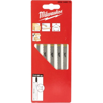 Milwaukee pilový plátek pro prac. desky a laminovanou dřevotřísku 105/2,5mm, sada 5ks – Hledejceny.cz