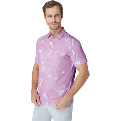 Callaway polo Kick Flip Print růžové