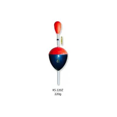 BUBENÍK Kačena sumec priebežná zvuková 220g červená + modrá