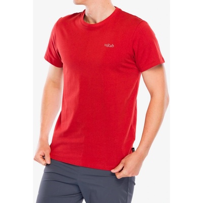 Rab Basecamp 3 Peak Tee red clay