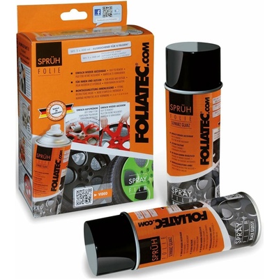 FOLIATEC fólia v spreji ČIERNA MATNÁ 800 ml