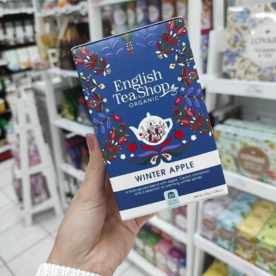 English Tea Shop BIO čaj Zimní jablko 20 ks