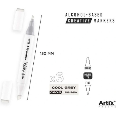 Artix Chromax Cool Grey CG 0,5