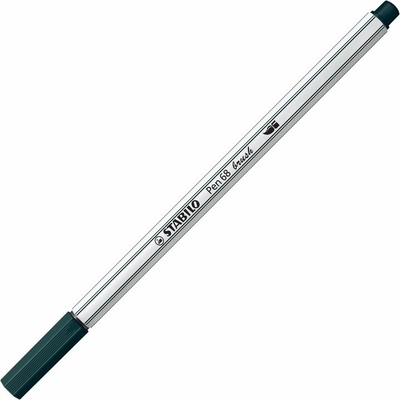 Stabilo Pen 68 Brush olivově zelený