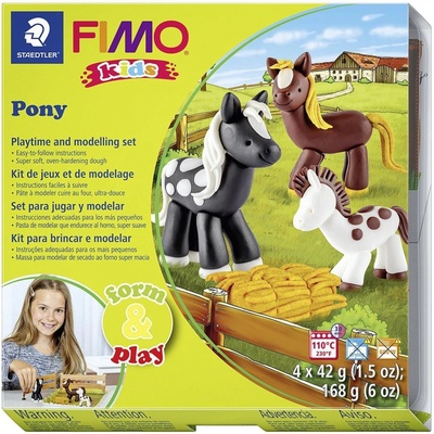Fimo Staedtler Sada kids Form & Play Poníci
