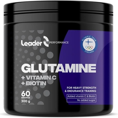 Leader Glutamine + Vitamin C + Biotin 300 g