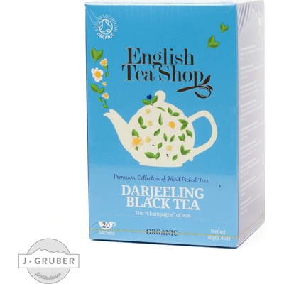 English Tea Shop DARJEELING Černý Čaj BIO 20 ks